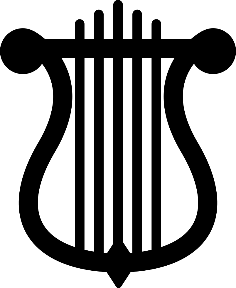 Png File Svg - Lyre Logo (804x980), Png Download
