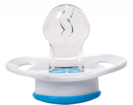 Thin-stem Design Is Minimally Intrusive On Baby's Mouth - Sink (450x380), Png Download