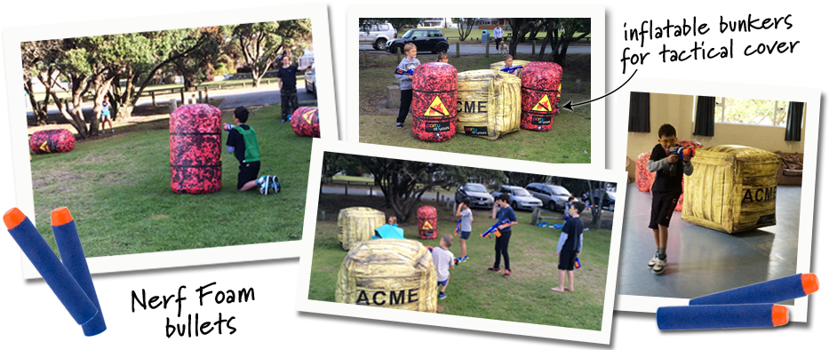 Nerf Knock-out - Lawn (940x400), Png Download