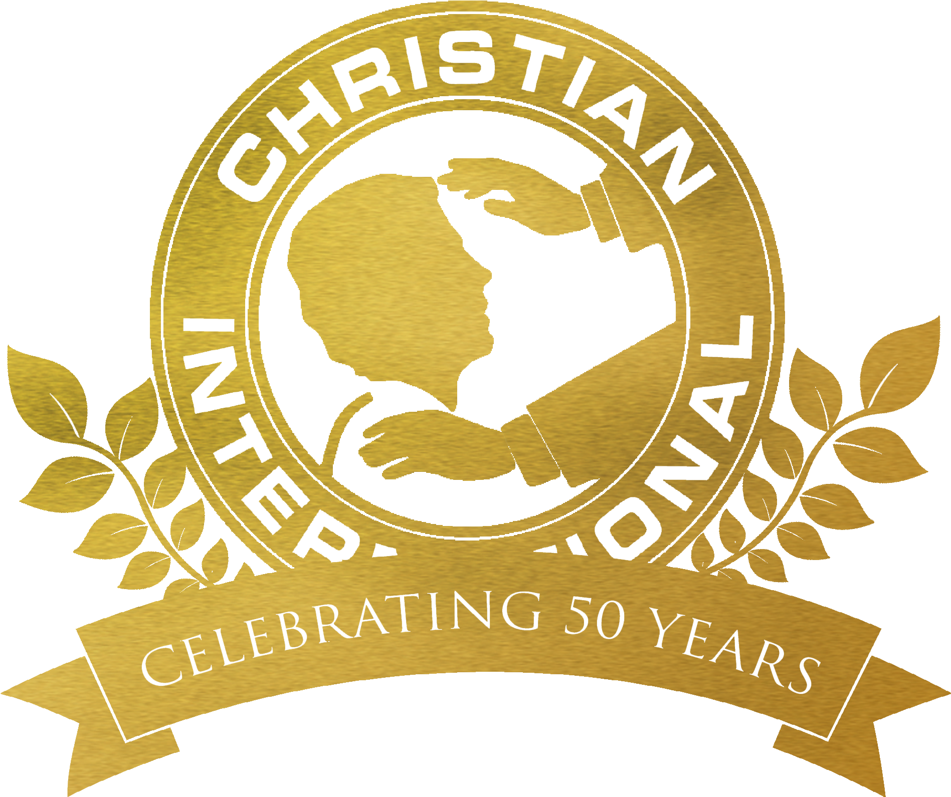 50th Logo Final - Christian International (2852x1776), Png Download
