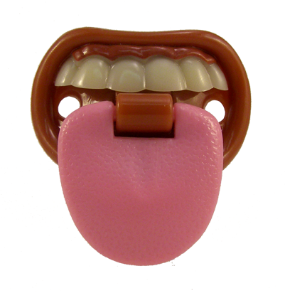 Baby With Attitude - Billy Bob Teeth Baby With Attitude Tongue Novelty Baby (400x420), Png Download