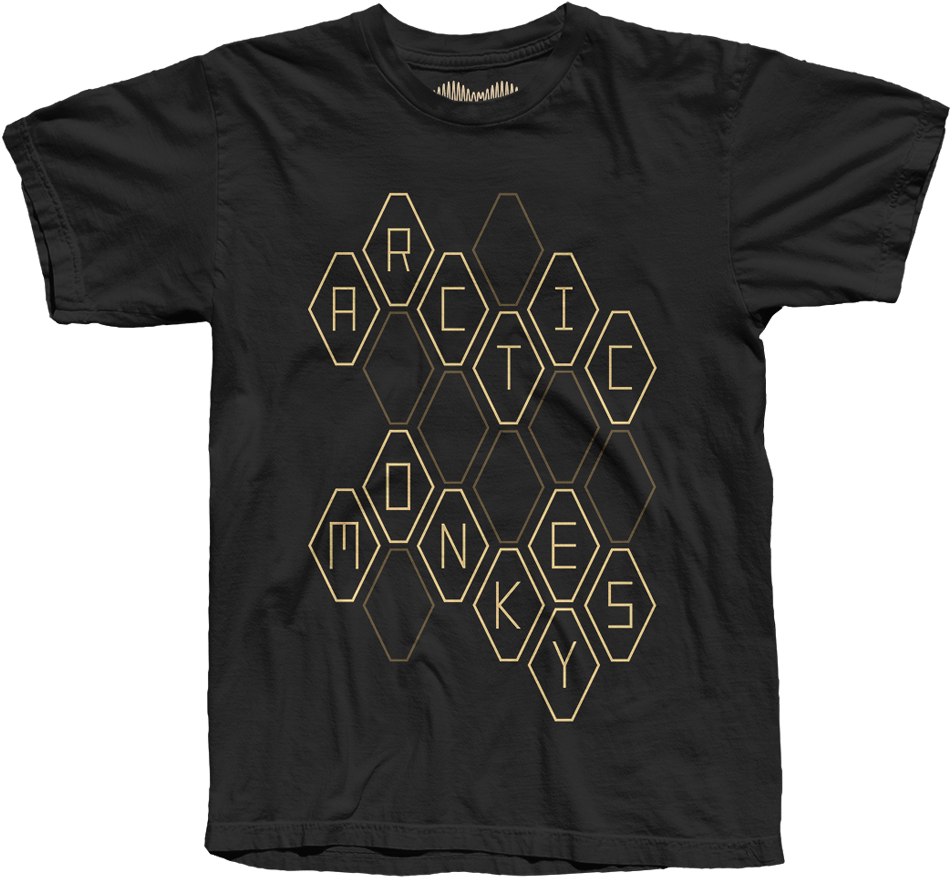'am Hexagons' T-shirt - Arctic Monkeys Tour T Shirt (1000x1000), Png Download
