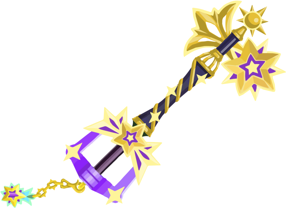 Starlight Khx - Kingdom Hearts Chi Keyblade (1210x885), Png Download
