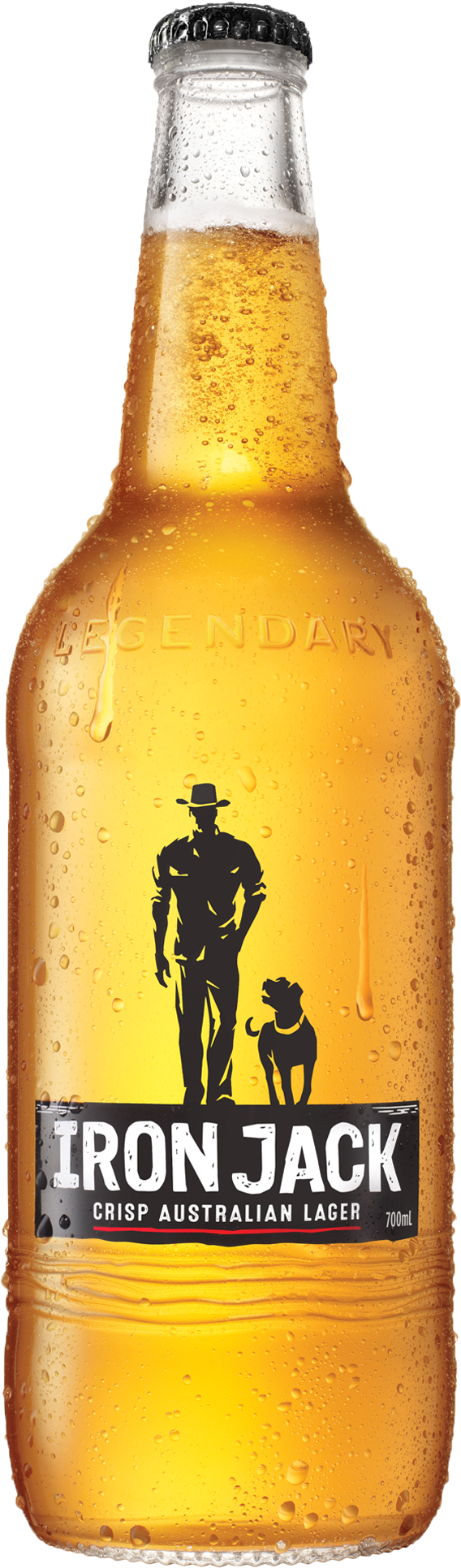 Iron Jack Crisp Lager Bottles 700ml - Iron Jack Block Can 375ml (1600x2000), Png Download