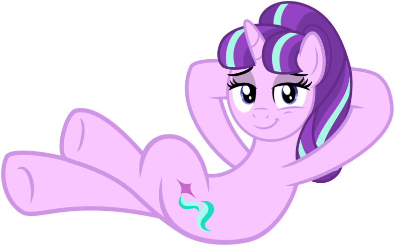 Laying Starlight Glimmer Vec - Imagens Da Swilight Glimer De My Little Pony (1024x751), Png Download