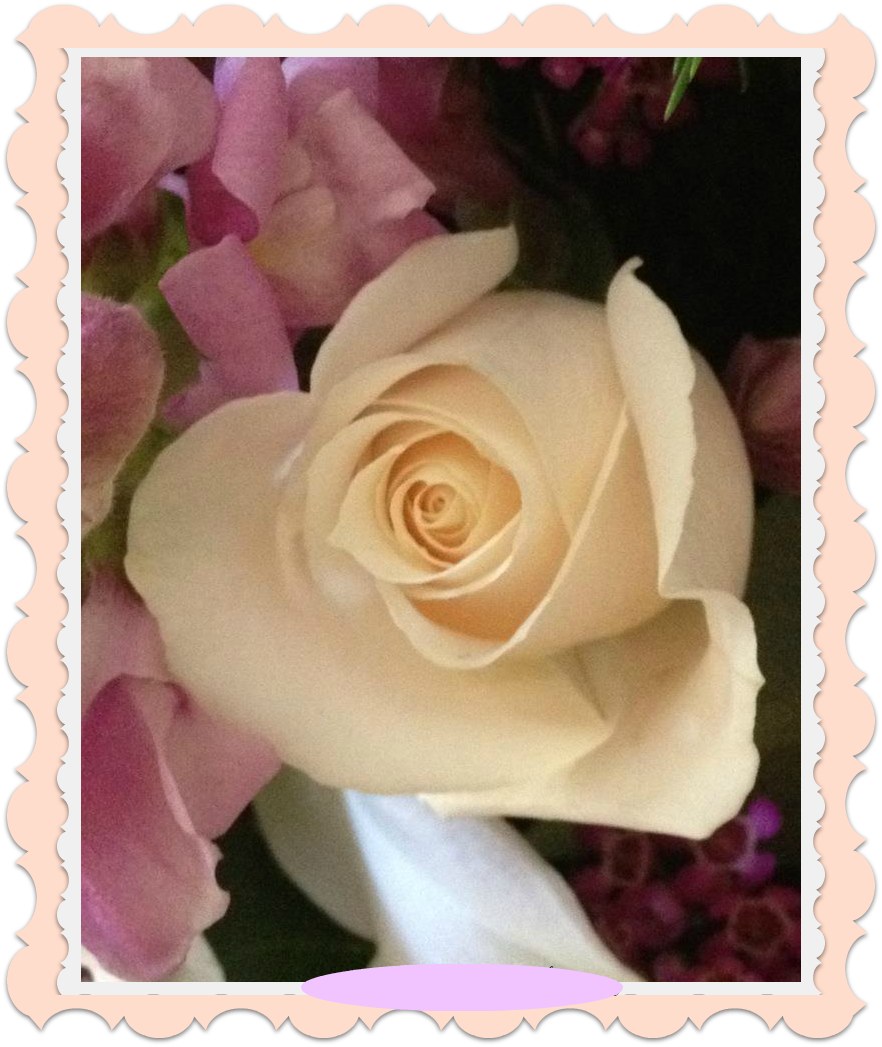 Navegación De Entradas - Rosa Blanca Y Feliz Cumpleaños (882x1047), Png Download