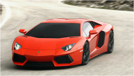 According To Its Tradition, Lamborghini's New Flagship - Rambo Car (469x267), Png Download