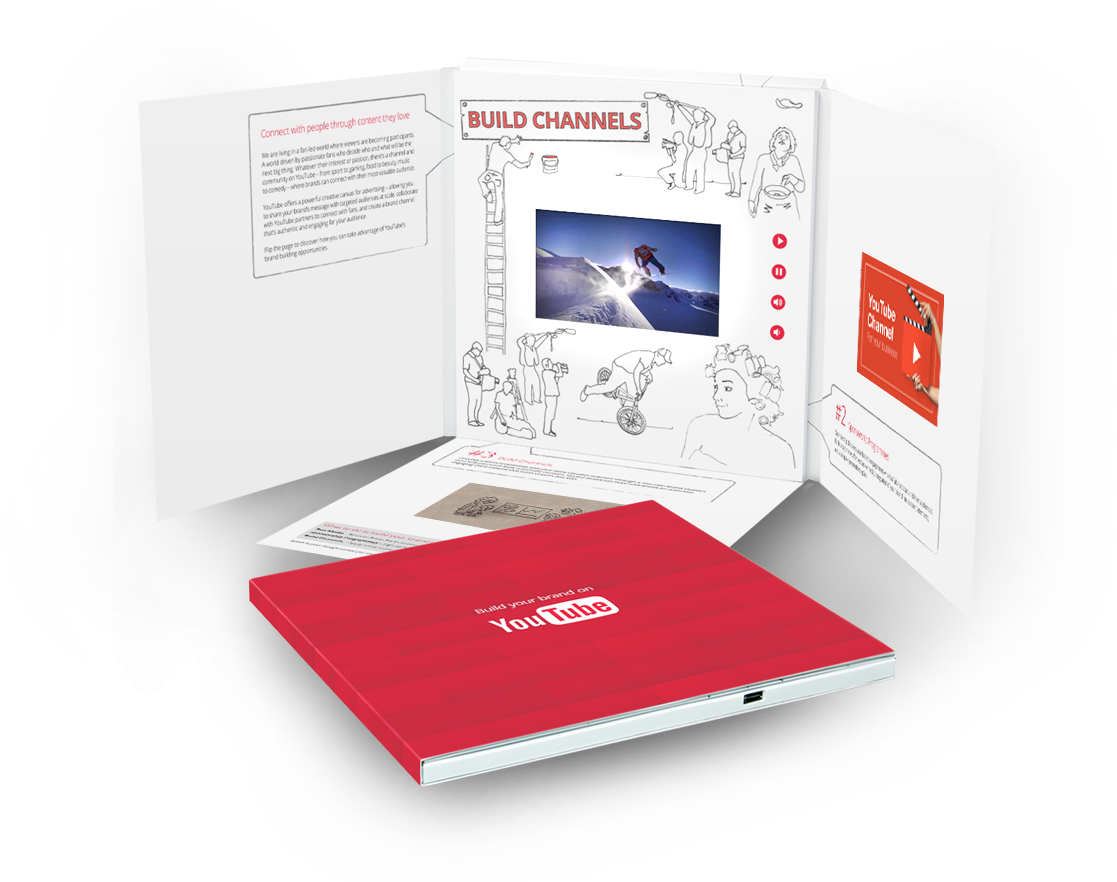 Video Brochures - Brochure (1126x942), Png Download
