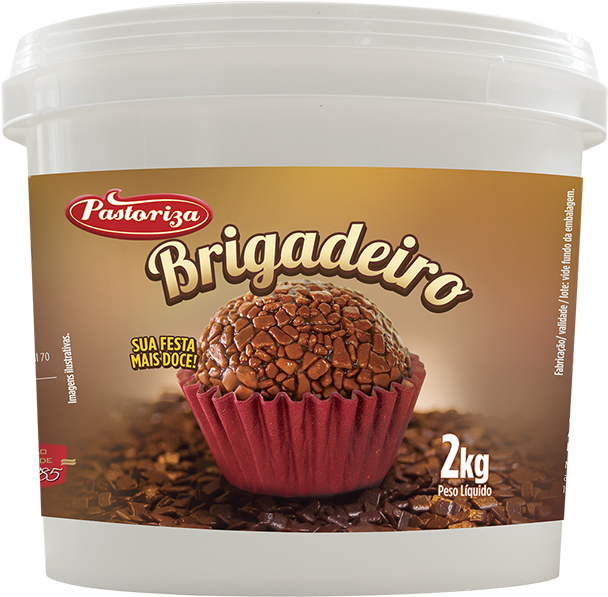 Brigadeiro - Brigadeiro Pastoriza 2kg (709x705), Png Download