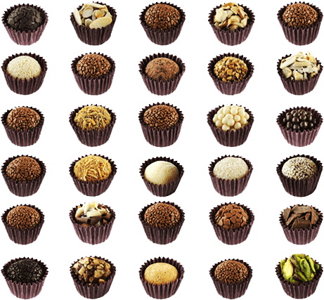 Brigadeiro Gourmet Para Vender - Forminhas Para Brigadeiros Gourmet (500x463), Png Download