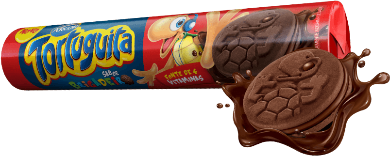 Prev - Biscoito Recheado Tortuguita (830x508), Png Download