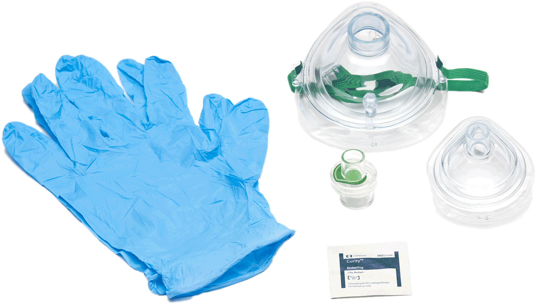 Adult And Infant Cpr Mask In Poly Bag Adult And Infant - Pocket Mask (2000x2000), Png Download