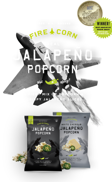 Get Some - Fire Corn Popcorn, Real Jalapeno - 4 Oz (400x629), Png Download