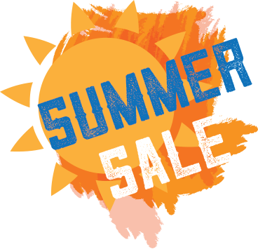 50% Off Sale Now Through August 1 - Summer Sale Logo Png (368x355), Png Download