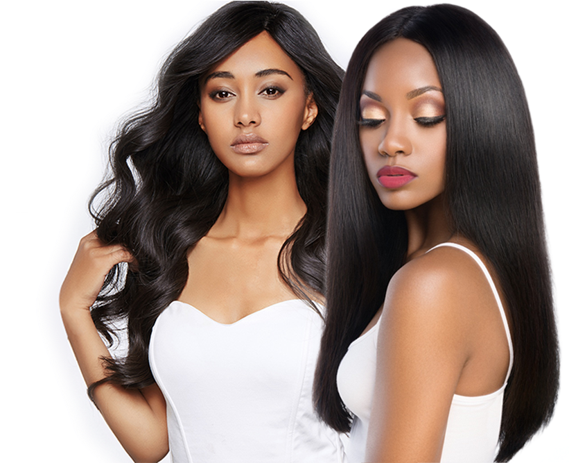 Body Wave Hair Banner (839x666), Png Download