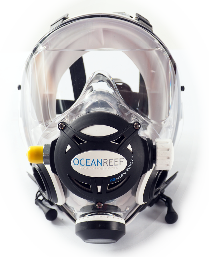 Neptune Space G Divers Full Face Mask - Diving Mask (732x903), Png Download