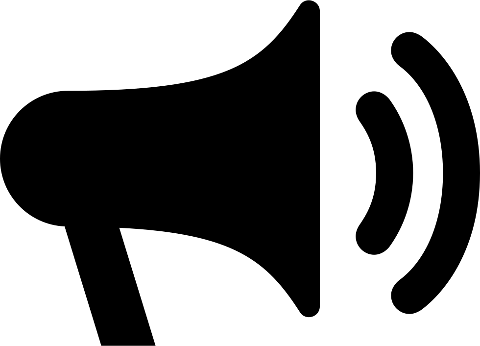 Speaker Symbol Of Voice Volume Comments - Icon (980x706), Png Download