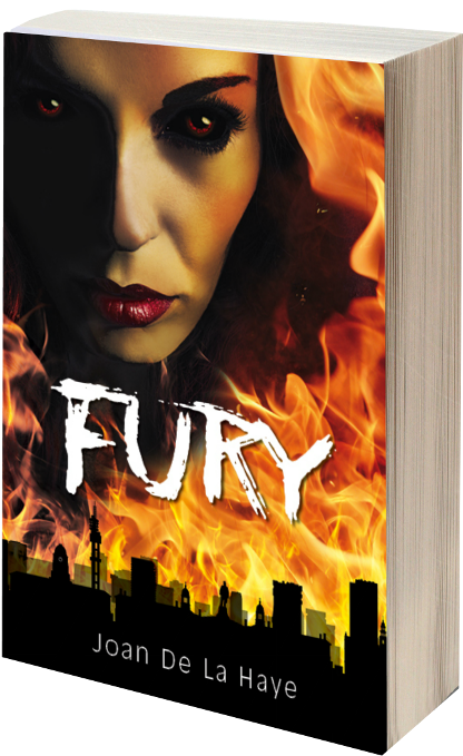Fury 3d Book Cover Edit - Fury: A Supernatural Horror Novel (500x737), Png Download