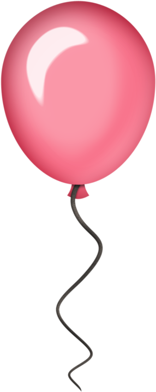 Flergs Circusmagic Balloon5 - Light Pink Balloon Clipart (324x800), Png Download
