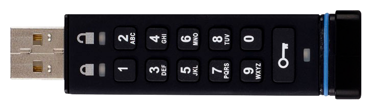 The World's Best Flash Drive - Istorage Datashur 256-bit 16gb Usb Flash Drive (780x250), Png Download
