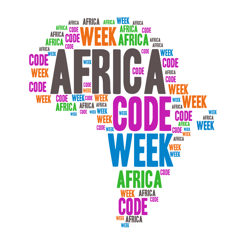 Logo - Africa Code Week 2018 (800x800), Png Download