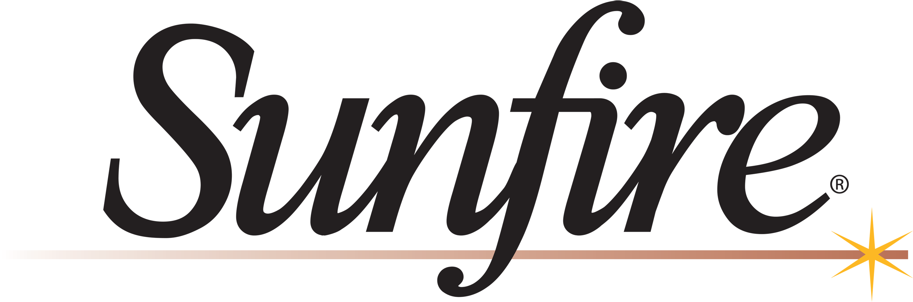 Sunfire-logo - 1 Pair (2 Pieces) Sunfire Sds-8 Dynamic 8 Subwoofer (4134x1181), Png Download