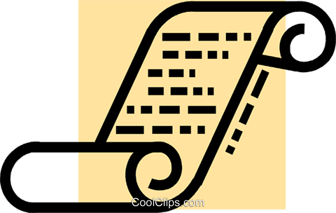 Rola E Pergaminho Livre De Direitos Vetores Clip Art (480x304), Png Download