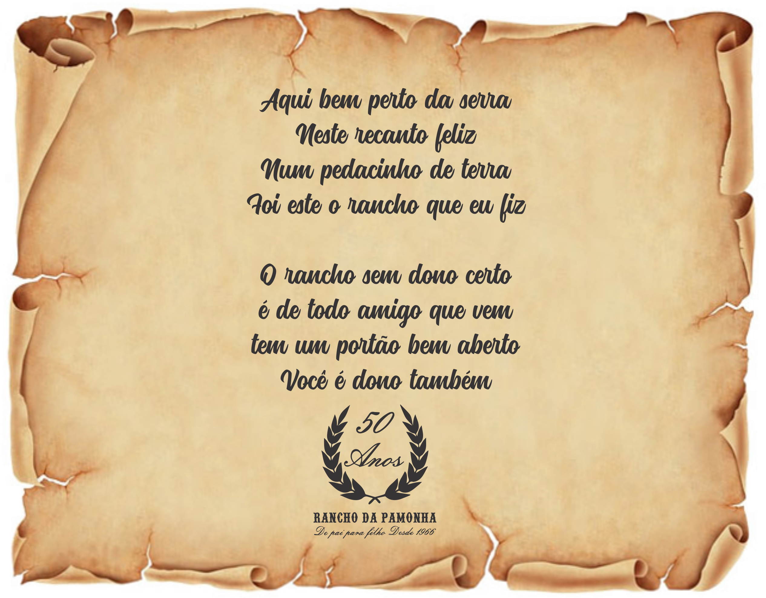 Bem-vindo Ao Rancho Da Pamonha - Pilgrim Letter (2569x1992), Png Download