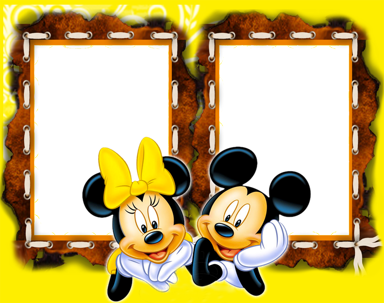 Mickey And Minnie Mouse Png (1280x1011), Png Download