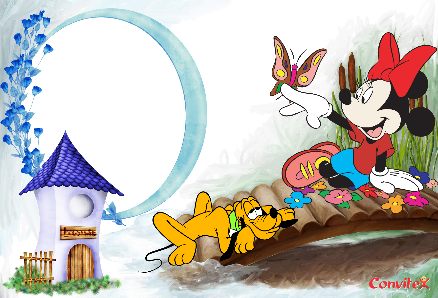 Anúncios - Mickey And Minnie (1772x1209), Png Download