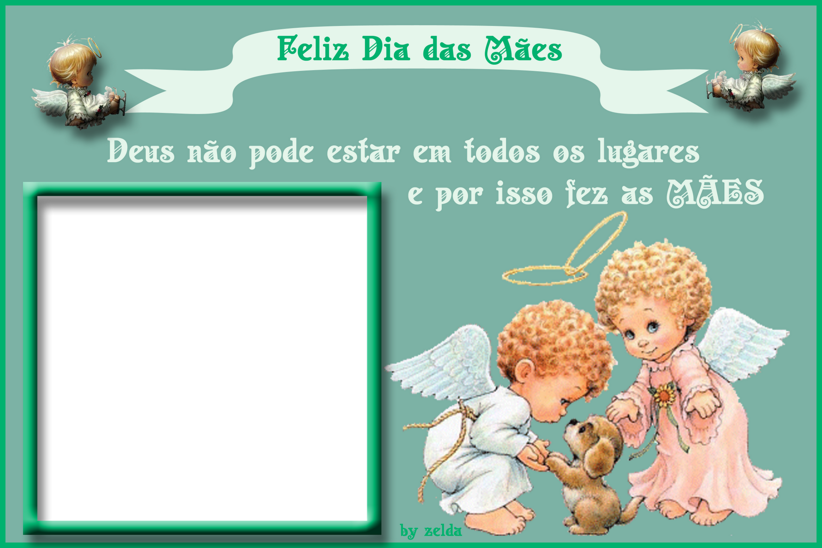 Molduras Para O Dia Das Mães Com Mensagens (1600x1067), Png Download