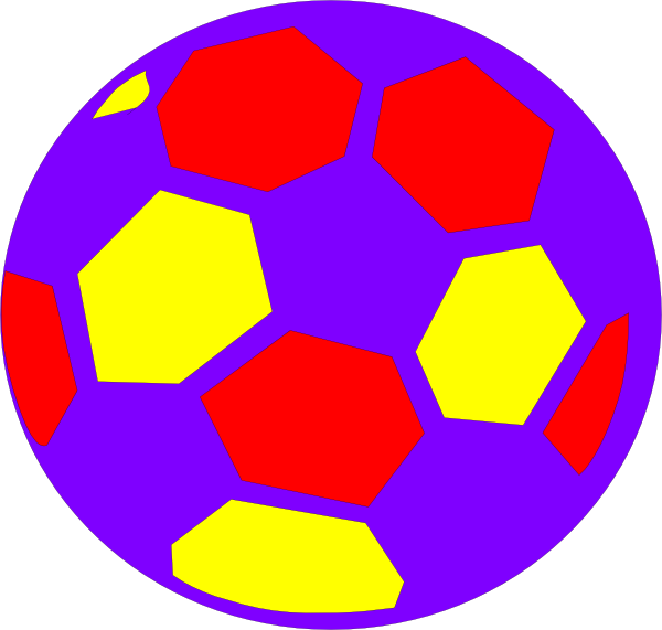 How To Set Use Multicolored Soccerball Svg Vector (600x571), Png Download