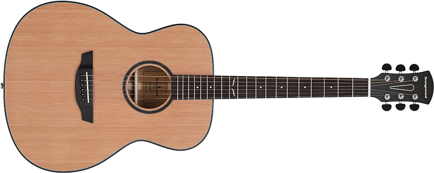Orangewood Oliver Cedar Solid Top Grand Concert Acoustic - Ibanez Acoustic Guitar Aew (1000x410), Png Download