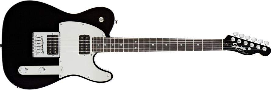 Guitarras Electricas Png - Squier Tele John 5 (890x296), Png Download