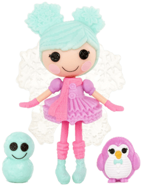 Lalaloopsy Sweater Snowstorm - Lalaloopsy Mini Doll- Candle Slice O' Cake (400x400), Png Download