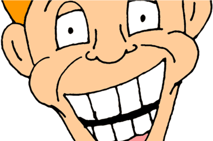 Cool Goatee Shapes - Big Smile Clip Art (800x491), Png Download