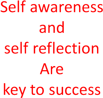 Self Awareness And Self Reflection Key To Success - Keep Good Thoughts Mind (550x380), Png Download