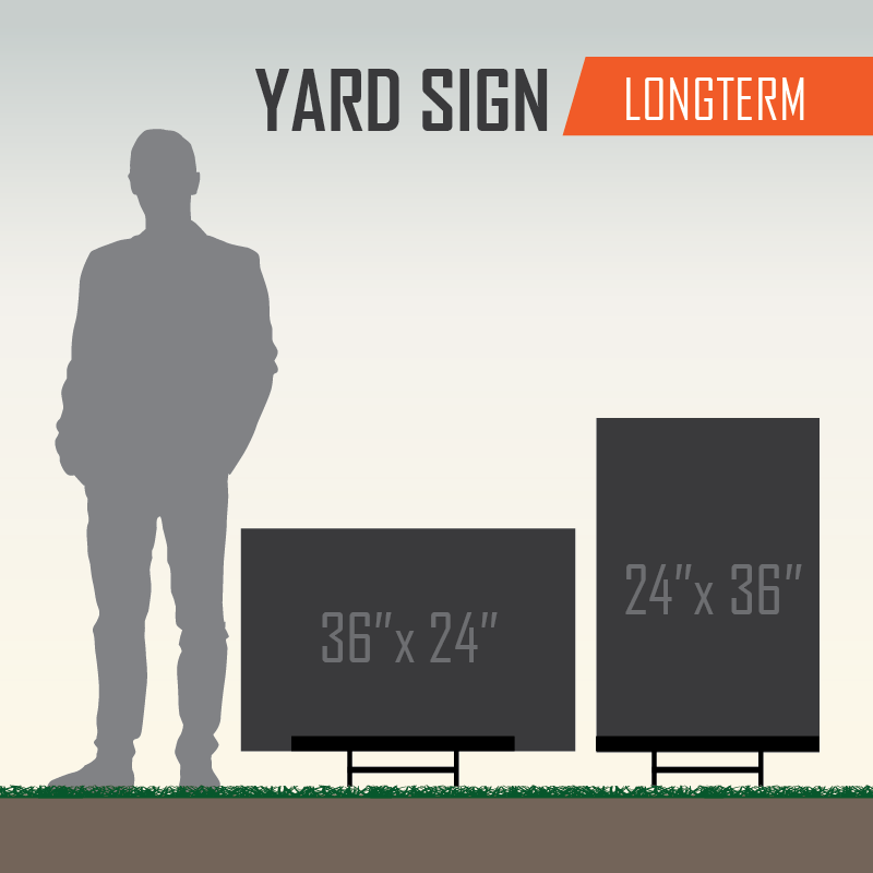 Yard-sign - Poster (800x800), Png Download
