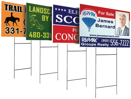 Yard Signs - Coroplast Yard Sign (500x387), Png Download