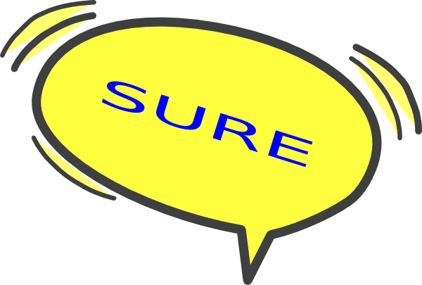 Yellow Word Bubble Clip Art - Word Bubble Png Yellow (600x405), Png Download