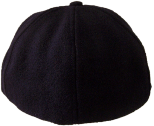 Mid Profile Dark Navy Wool Fitted Six Panel Baseball - Baseball Cap (876x658), Png Download