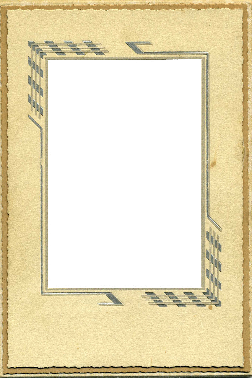 Frame Antique Vintage (853x1280), Png Download