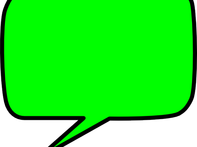 Word Bubble Clipart - Thought (640x480), Png Download