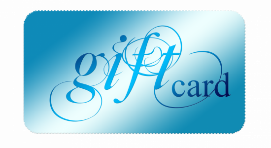 Clip Art Gift Card (550x300), Png Download