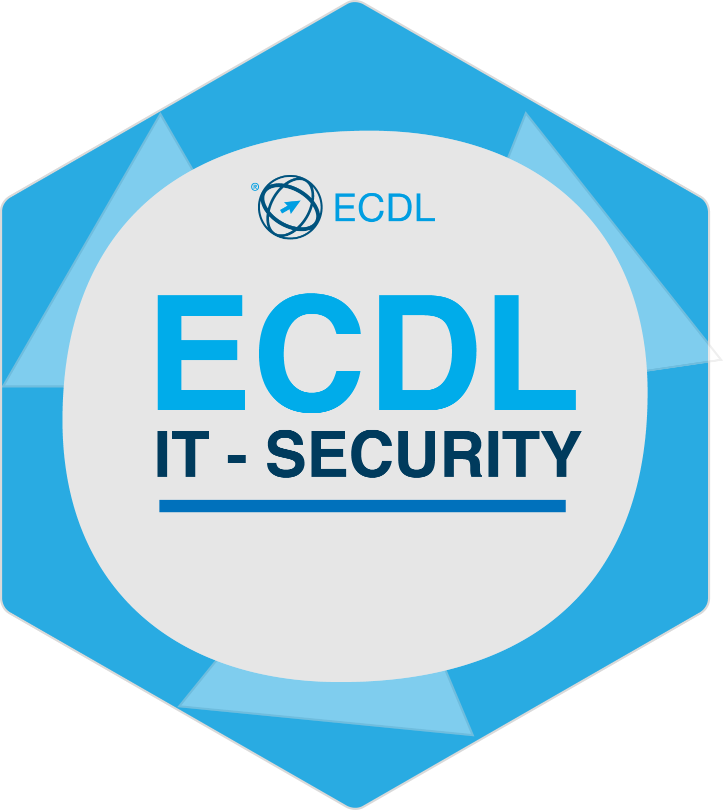 Badge - Modulo It Security Di Ecdl (1446x1621), Png Download