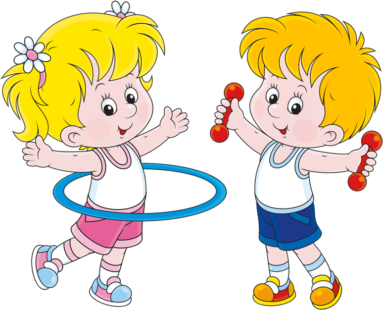 Фото, Автор Soloveika На Яндекс - Clipart Boy And Girl Working Out (800x640), Png Download