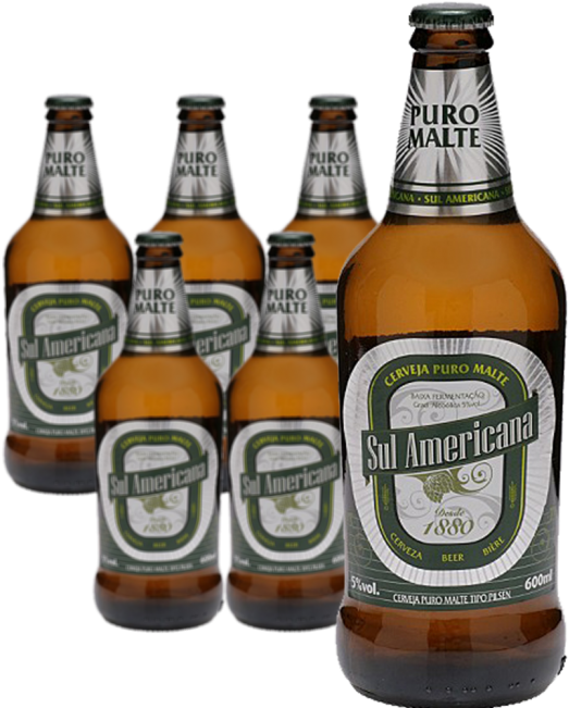 Cerveja Sul Americana 600ml (650x650), Png Download