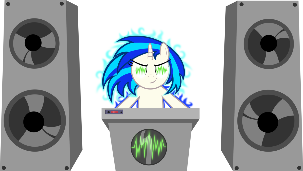 Ambassad0r, Dj Pon-3, Female, Horn, Mare, Pony, Safe, - Wallpaper (1280x722), Png Download