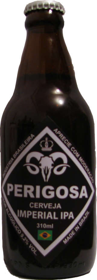 Bodebrown Perigosa - Perigosa Imperial Ipa - Cervejaria Bodebrown Ltda. (322x928), Png Download
