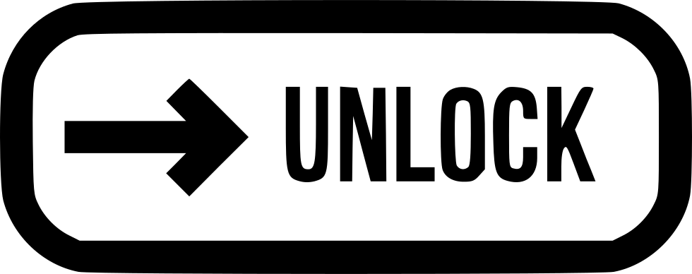 Unlock Slide - - Parallel (980x388), Png Download